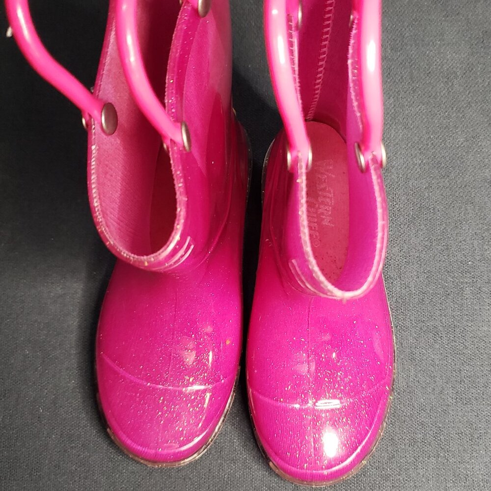 Pink Glitter and Light Up Western Chief Boots Size 9 thru 10